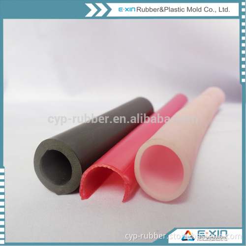 Soft Flexible PVC Profiles Rubber Seals / Extrusion Profiles Plastic Pipe Silicone Tube/Rubber Seal for Doors